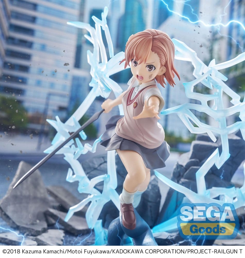 A Certain Scientific Railgun T FIGURIZMa PVC Figure Mikoto Misaka 23 cm 4582733464848