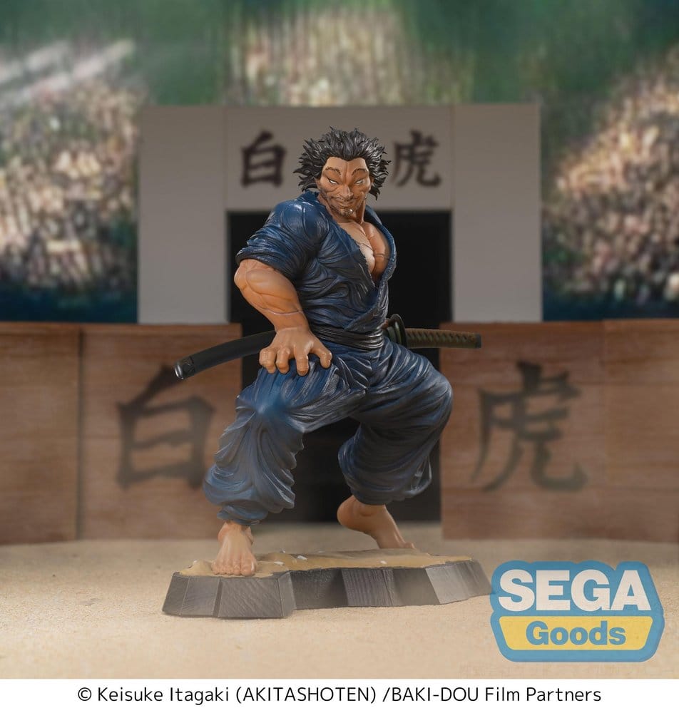 Baki-Dou Luminasta PVC Figure Musashi Miyamoto 17 cm 4582733465159