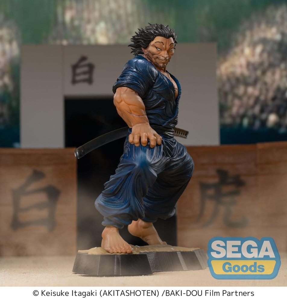 Baki-Dou Luminasta PVC Figure Musashi Miyamoto 17 cm 4582733465159