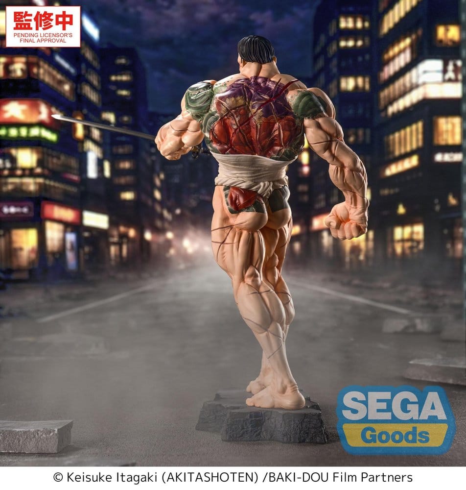 Baki-Dou Luminasta PVC Figure Kaoru Hanayama 23 cm 4582733465173