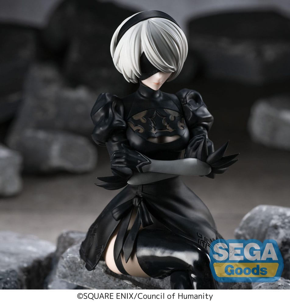 NieR:Automata Ver1.1a PM Perching PVC Statue 2B 13 cm 4582733465197