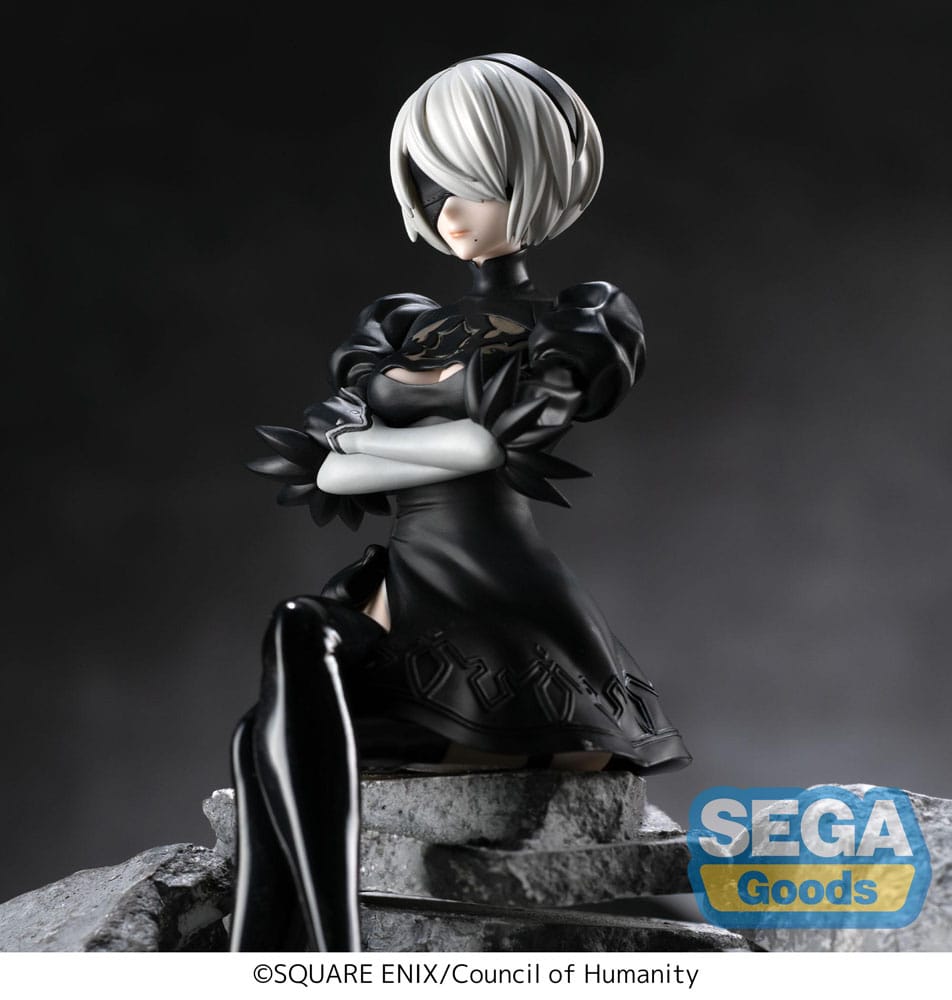 NieR:Automata Ver1.1a PM Perching PVC Statue 2B 13 cm 4582733465197