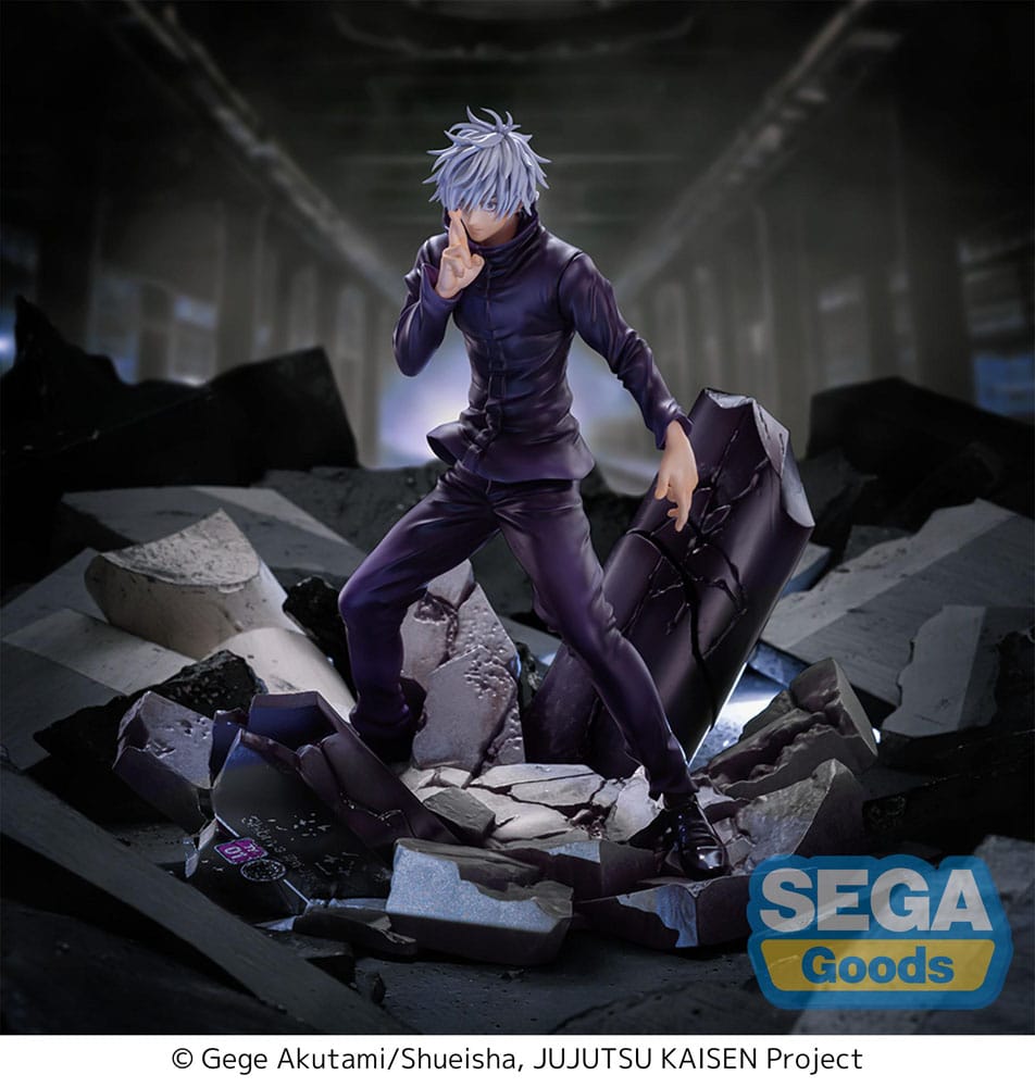 Jujutsu Kaisen Figurizm Luminasta PVC Statue Shibuya Incident Satoru Gojo Unlimited Void 21 cm 4582733467450