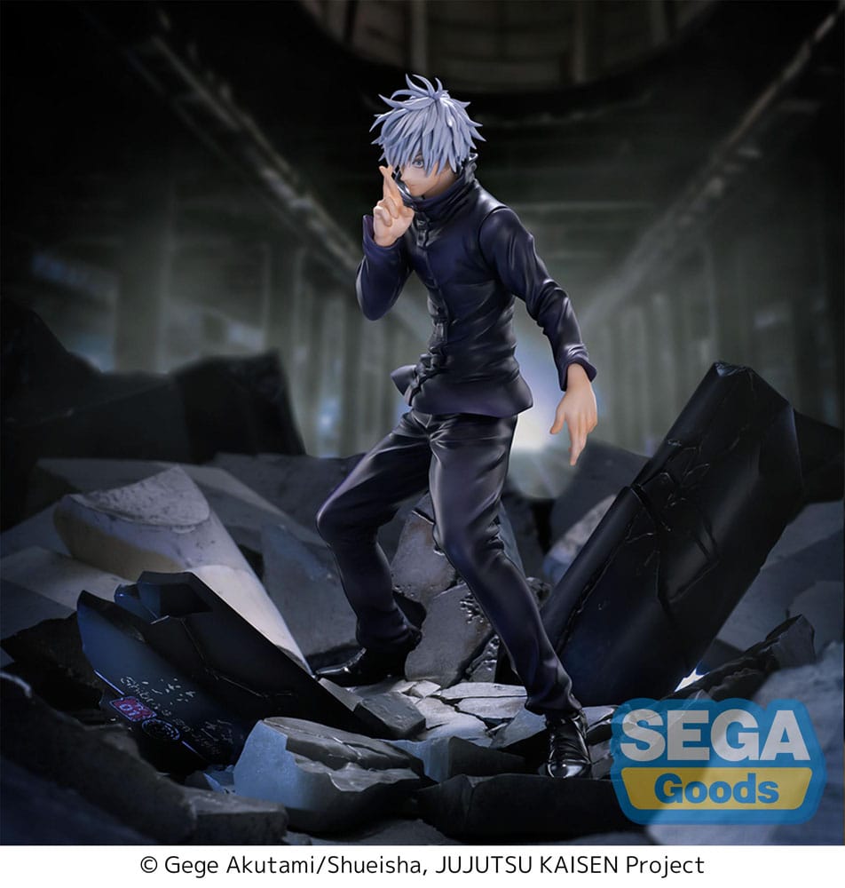 Jujutsu Kaisen Figurizm Luminasta PVC Statue Shibuya Incident Satoru Gojo Unlimited Void 21 cm 4582733467450