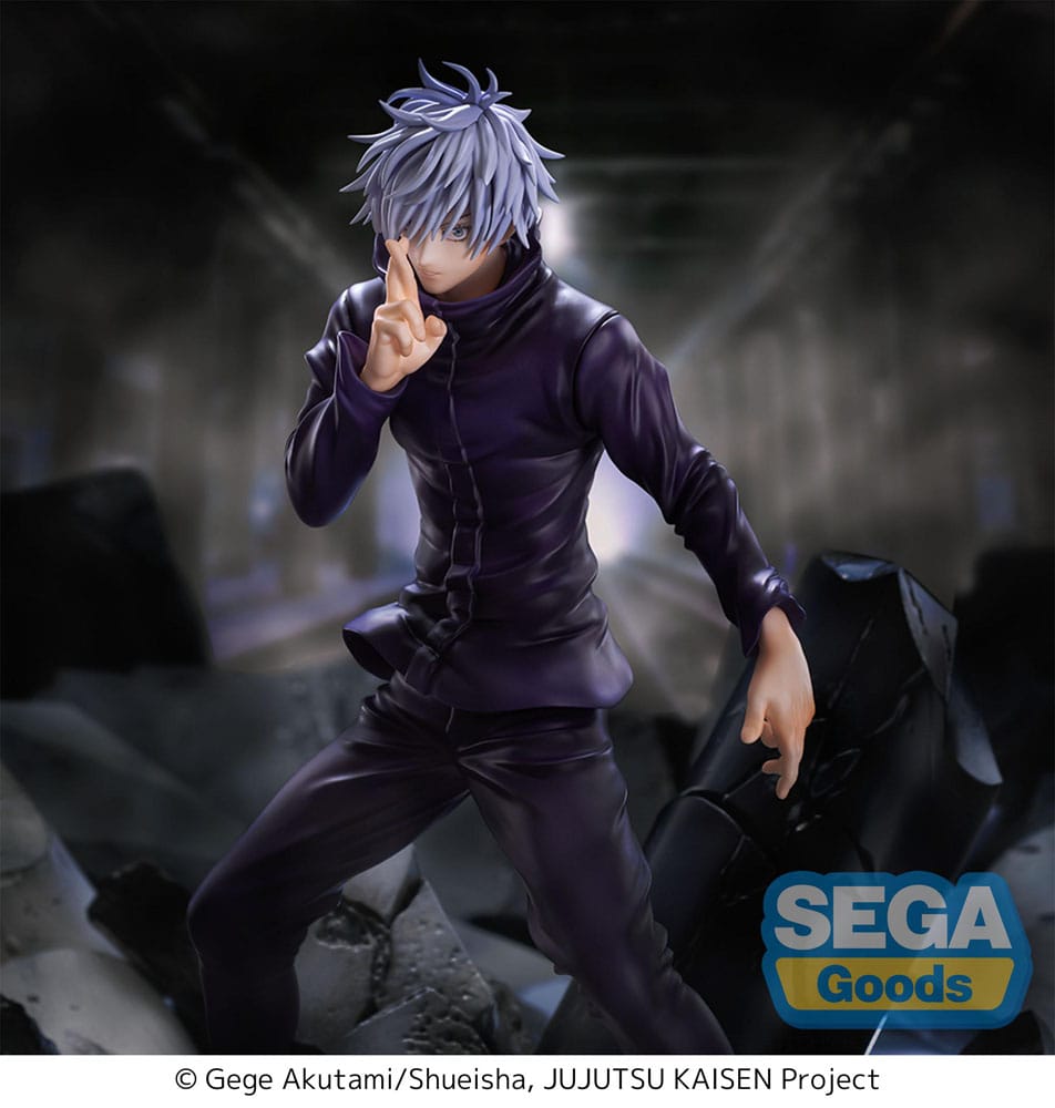 Jujutsu Kaisen Figurizm Luminasta PVC Statue Shibuya Incident Satoru Gojo Unlimited Void 21 cm 4582733467450