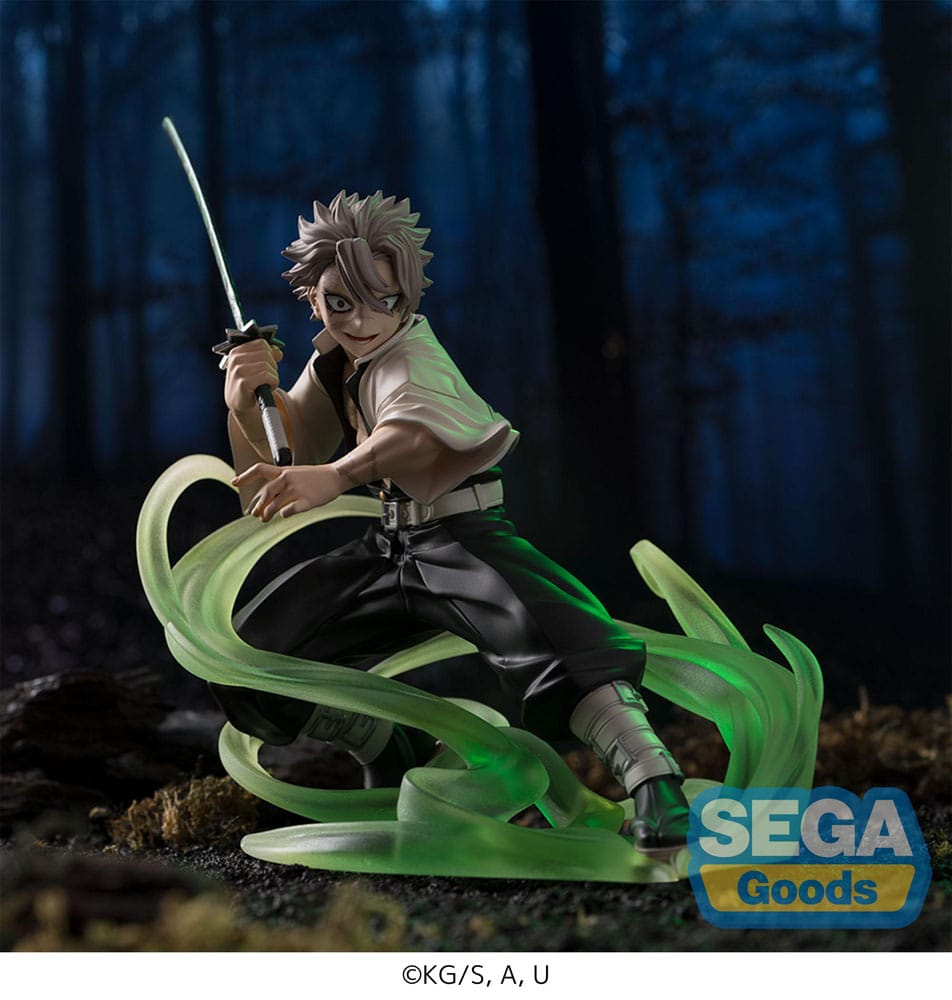 Demon Slayer: Kimetsu no Yaiba Xross Link Anime PVC Statue Sanemi Shinazugawa Hashira Training Arc 12 cm 4582733468150