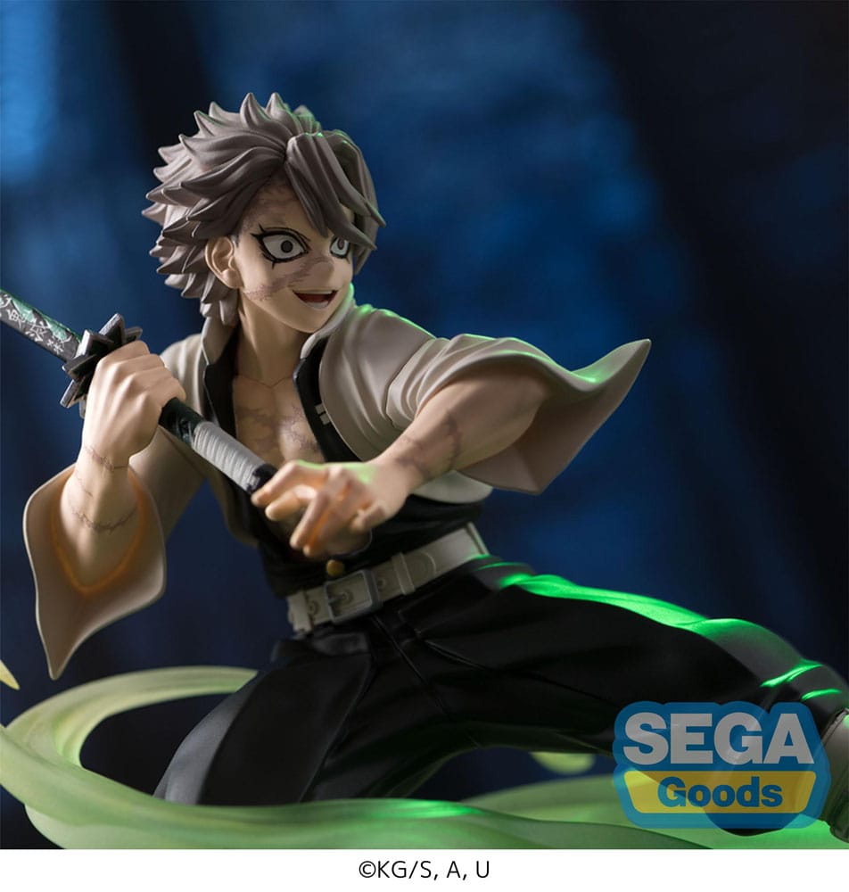 Demon Slayer: Kimetsu no Yaiba Xross Link Anime PVC Statue Sanemi Shinazugawa Hashira Training Arc 12 cm 4582733468150