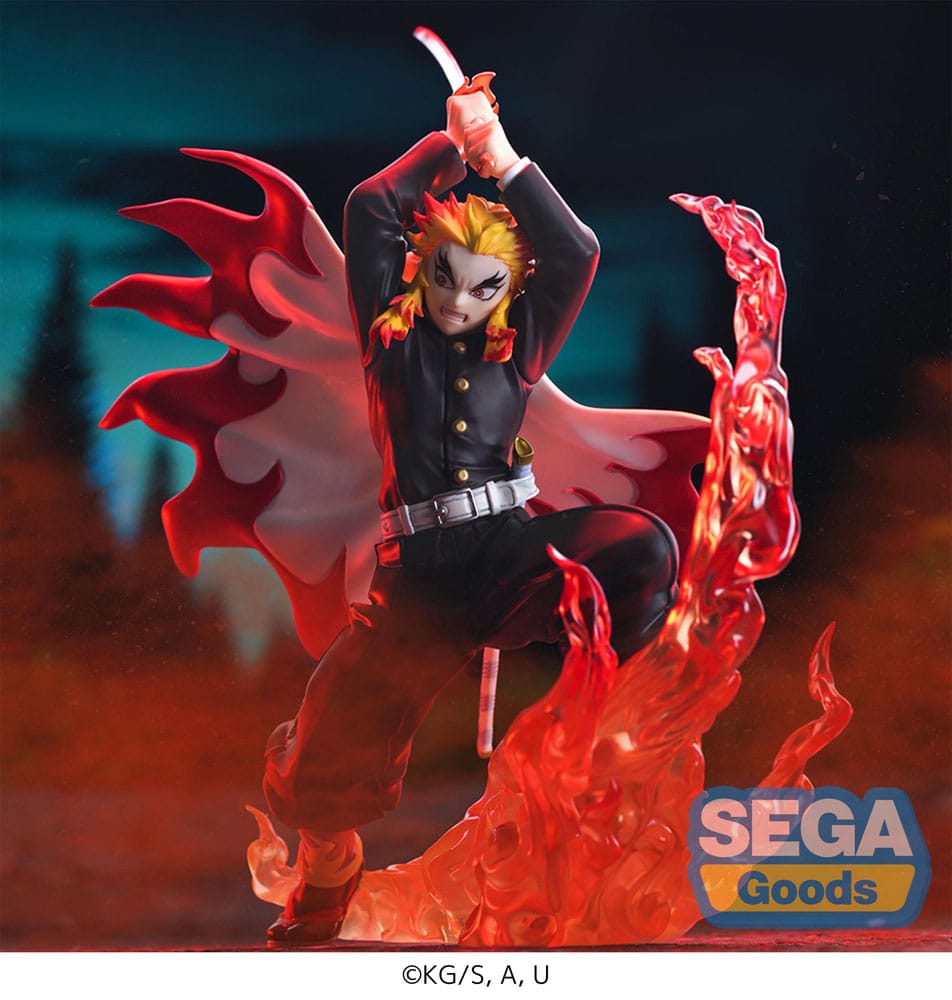 Demon Slayer: Kimetsu no Yaiba Xross Link Anime PVC Statue Kyojuro Rengoku 15 cm  4582733468228