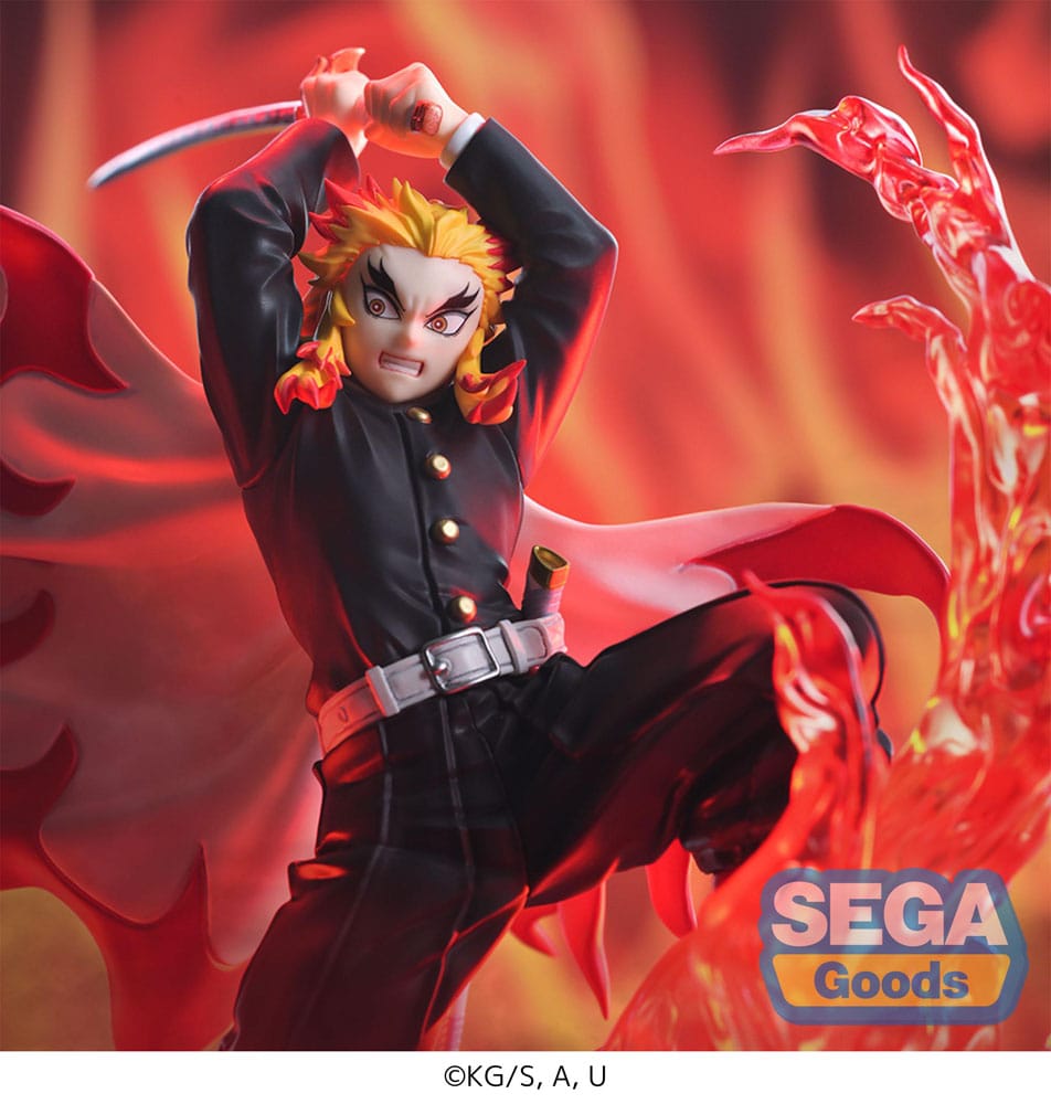 Demon Slayer: Kimetsu no Yaiba Xross Link Anime PVC Statue Kyojuro Rengoku 15 cm  4582733468228