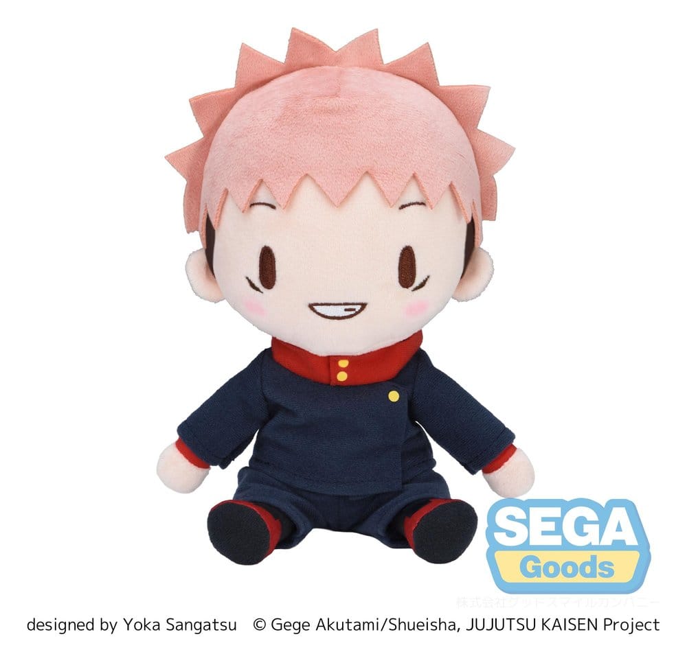 Jujutsu Kaisen Fuwa Petit Plush Figure Yuji Itadori 20 cm 4582733468617