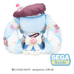 Character Vocal Series 01: Hatsune Miku Fuwa Petit Plush Figure Snow Miku 2026 Dodeka Jumbo 50 cm    4582733469317