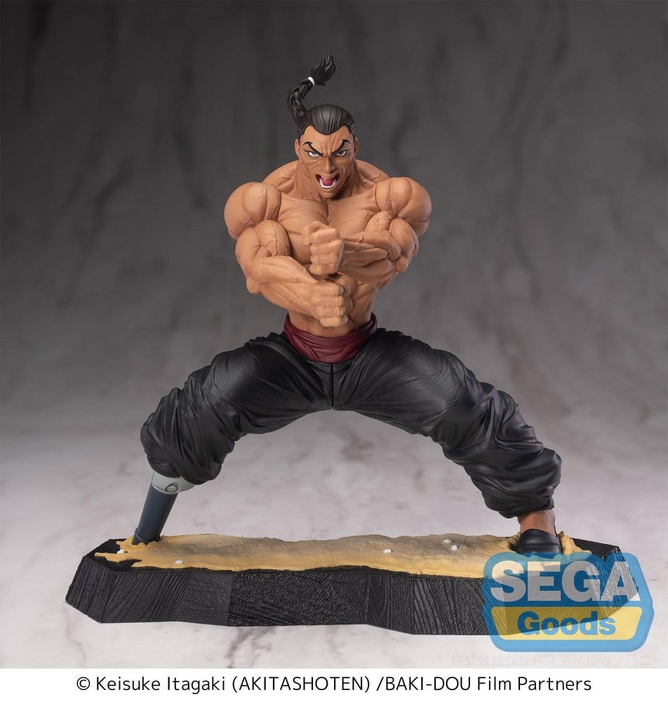 Baki-Dou Luminasta PVC Figure Kaioh Retsu 15 cm 4582733469706