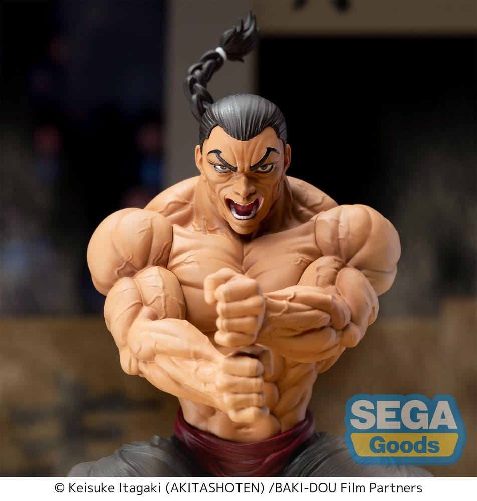 Baki-Dou Luminasta PVC Figure Kaioh Retsu 15 cm 4582733469706