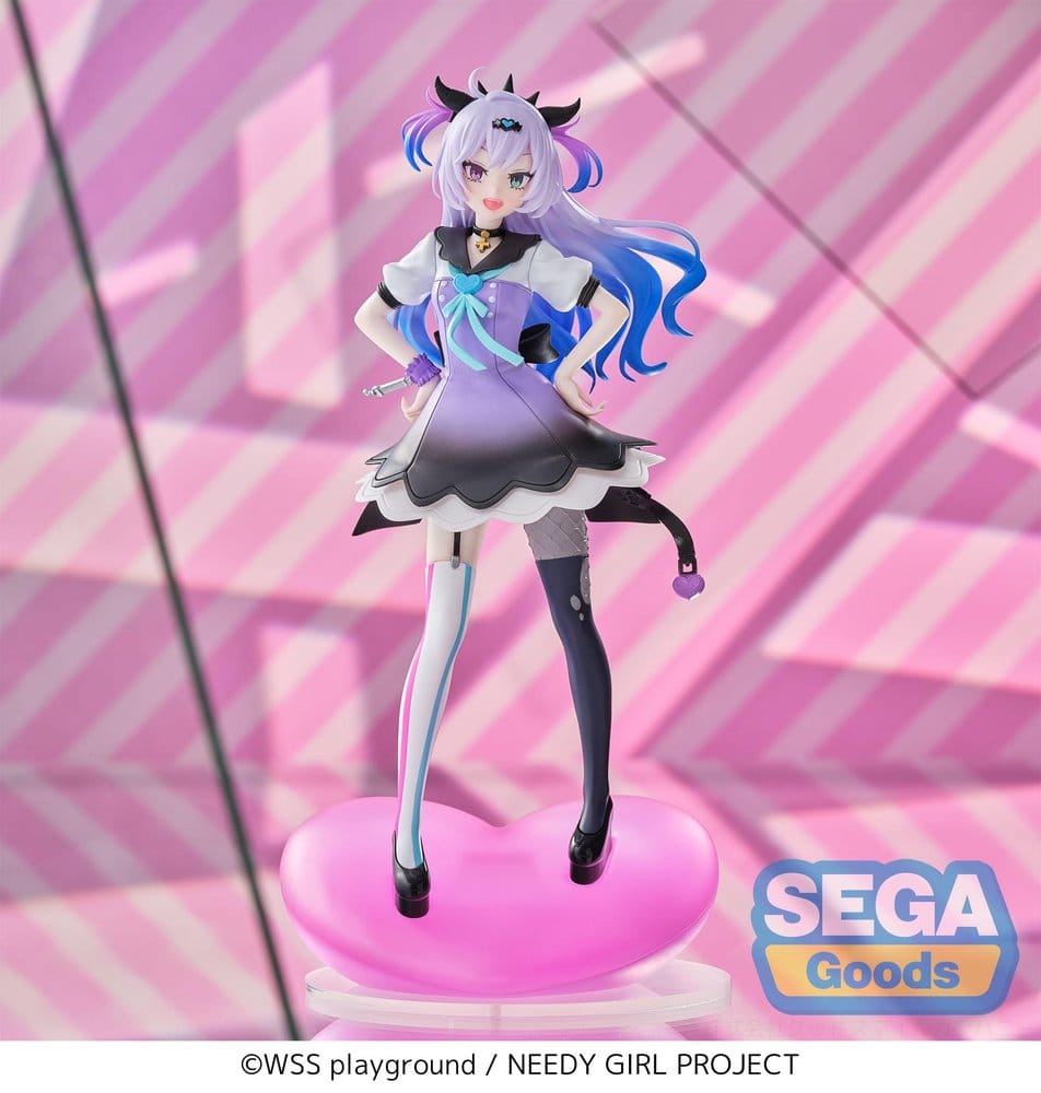 Needy Girl Overdose XStellar PVC Figure PURPLE LOLLIPOP 20 cm 4582733469768