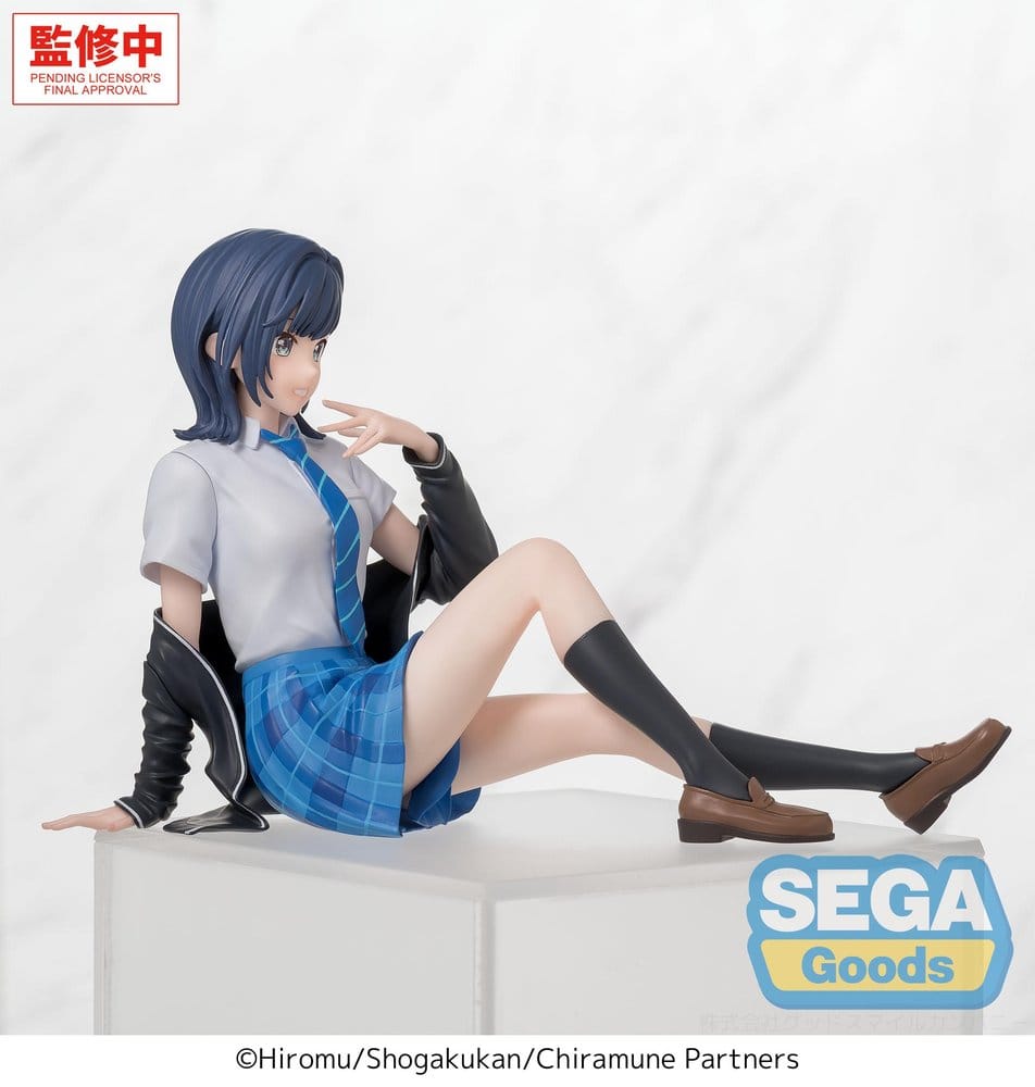 Chitose Is in the Ramune Bottle PM Perching PVC Statue Yuzuki Nanase 8 cm                   4582733469812