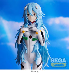 Evangelion: 3.0+1.0 Thrice Upon a Time SPM PVC Statue Rei Ayanami Long Hair Ver. 21 cm 4580779503002