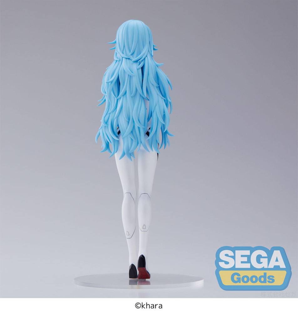 Evangelion: 3.0+1.0 Thrice Upon a Time SPM PVC Statue Rei Ayanami Long Hair Ver. 21 cm 4580779503002