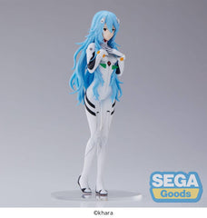 Evangelion: 3.0+1.0 Thrice Upon a Time SPM PVC Statue Rei Ayanami Long Hair Ver. 21 cm 4580779503002