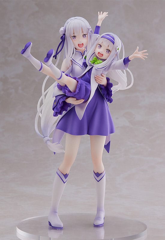 Re:Zero Starting Life in Another World PVC Statue 1/7 Emilia & Childhood Emilia 24 cm 4580779515067