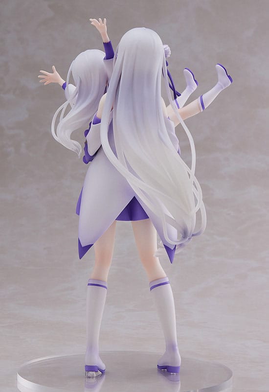 Re:Zero Starting Life in Another World PVC Statue 1/7 Emilia & Childhood Emilia 24 cm 4580779515067