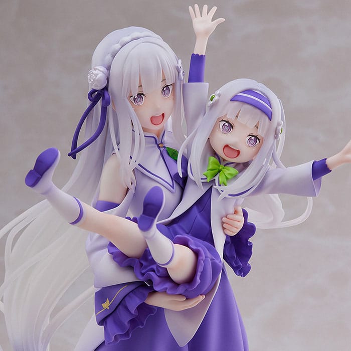 Re:Zero Starting Life in Another World PVC Statue 1/7 Emilia & Childhood Emilia 24 cm 4580779515067