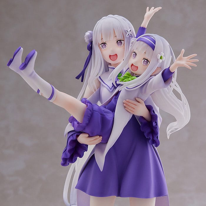 Re:Zero Starting Life in Another World PVC Statue 1/7 Emilia & Childhood Emilia 24 cm 4580779515067