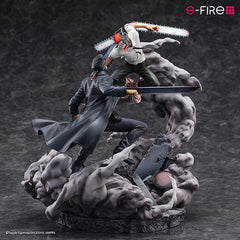 Chainsaw Man Statue Super Situation Figure Chainsaw Man vs. Samurai Sword 26 cm 4580779527725