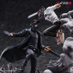 Chainsaw Man Statue Super Situation Figure Chainsaw Man vs. Samurai Sword 26 cm 4580779527725