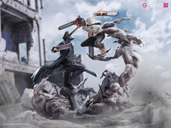 Chainsaw Man Statue Super Situation Figure Chainsaw Man vs. Samurai Sword 26 cm 4580779527725