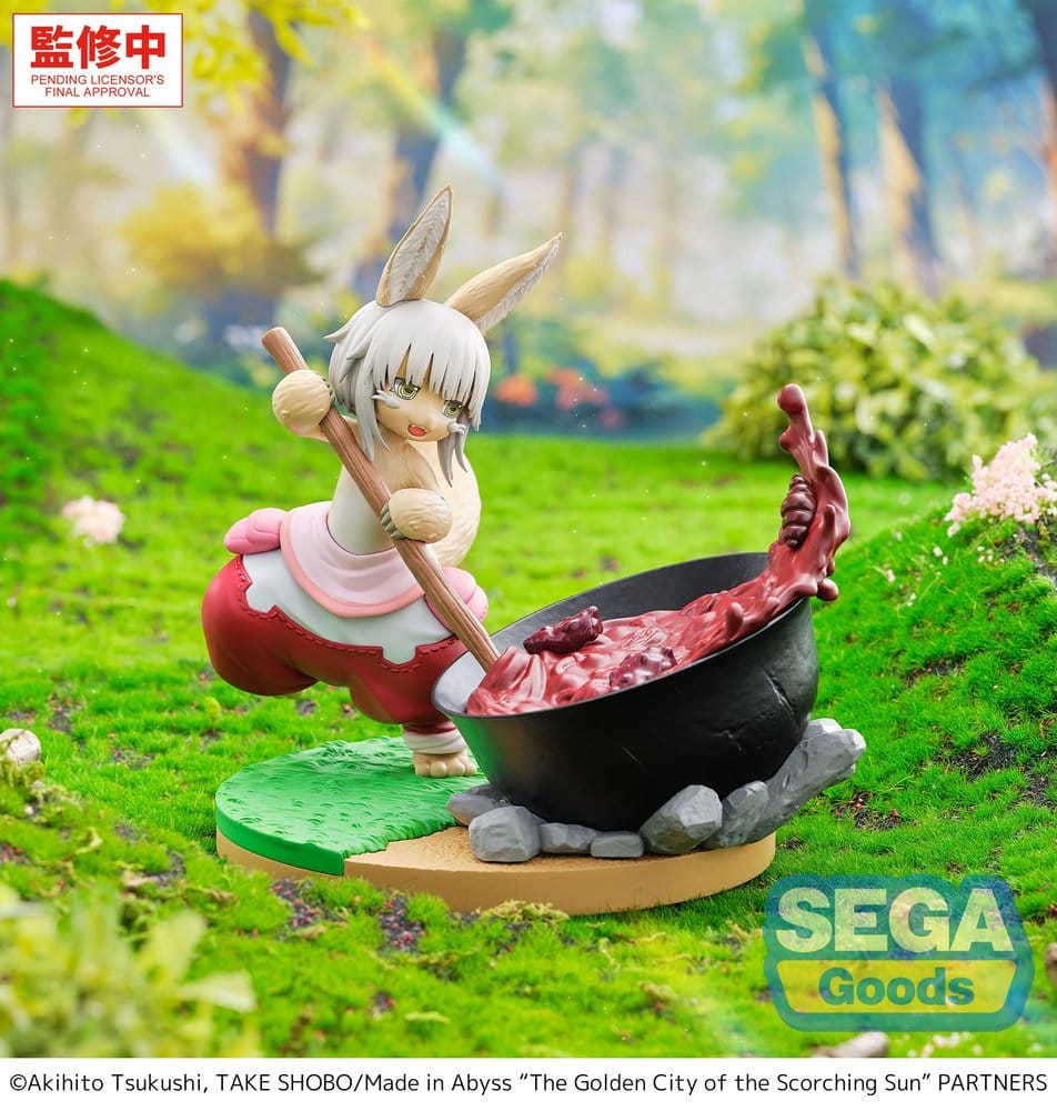 Made in Abyss: The Golden City of the Scorching Sun Luminasta PVC Figure Nanachi ~Dreaming of Mealtime~ 14 cm 4573628560172