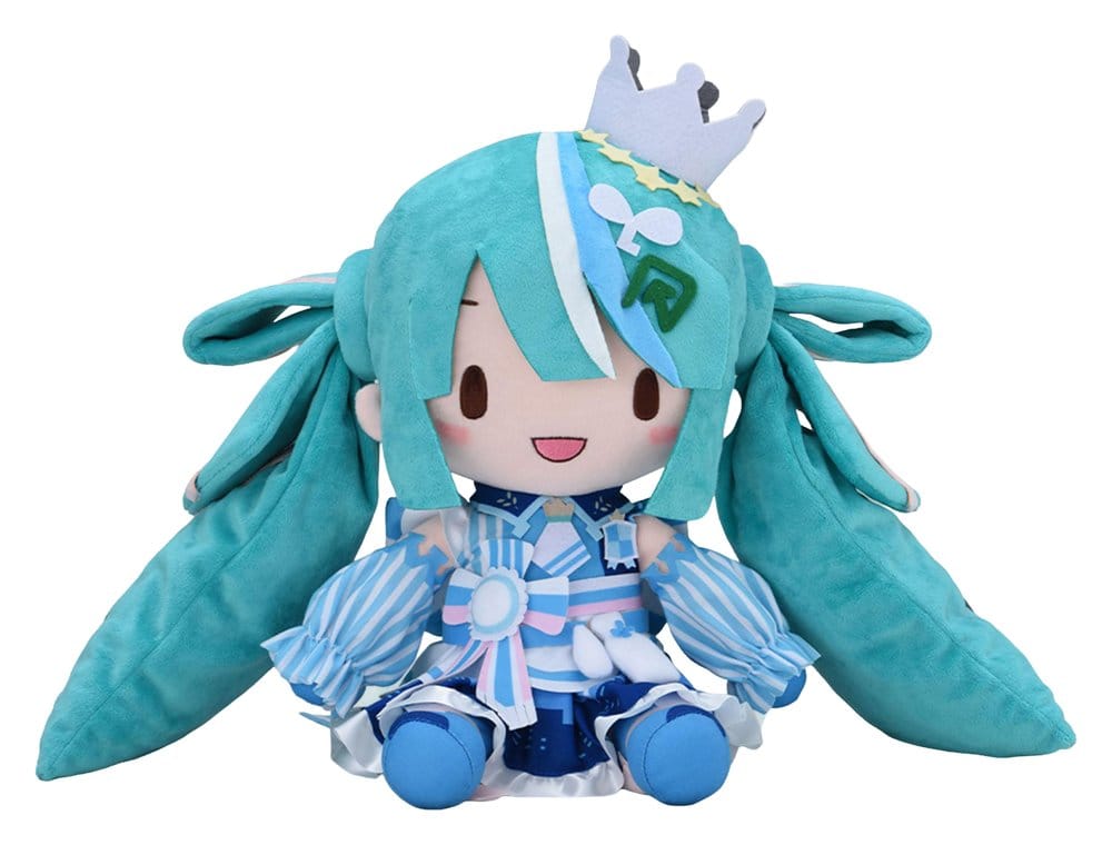 Character Vocal Series 01: Hatsune Miku Fuwa Petit Plush Figure Hatsune Miku LAWSON 50th Anniversary Special LIVE L 30 cm 4573628561001
