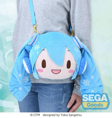 Character Vocal Series 01: Hatsune Miku Fuwa Petit Shoulder Bag Snow Miku 4573628561919