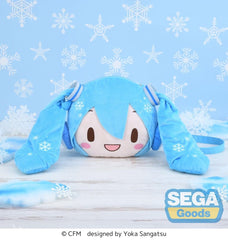 Character Vocal Series 01: Hatsune Miku Fuwa Petit Shoulder Bag Snow Miku 4573628561919