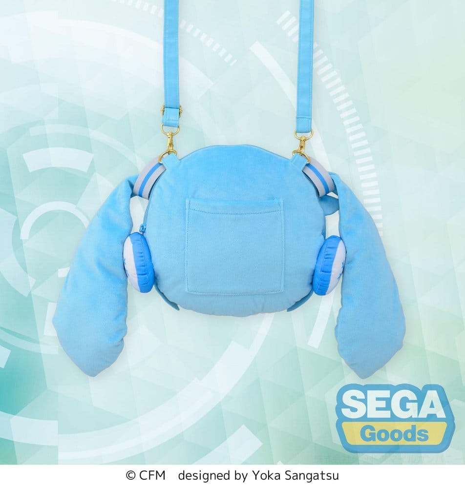 Character Vocal Series 01: Hatsune Miku Fuwa Petit Shoulder Bag Snow Miku 4573628561919