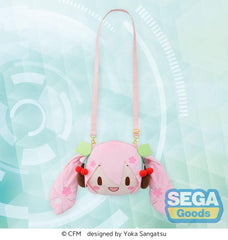 Character Vocal Series 01: Hatsune Miku fuwa petit Shoulder Bag Sakura Miku Face (M) 4573628561926