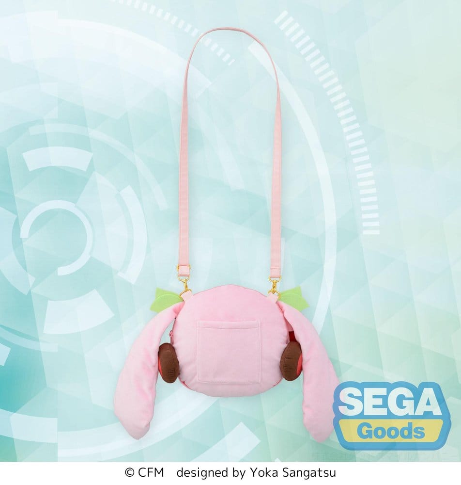 Character Vocal Series 01: Hatsune Miku fuwa petit Shoulder Bag Sakura Miku Face (M) 4573628561926