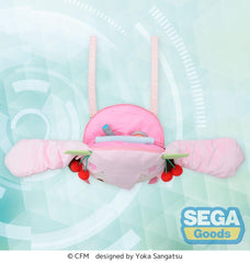 Character Vocal Series 01: Hatsune Miku fuwa petit Shoulder Bag Sakura Miku Face (M) 4573628561926