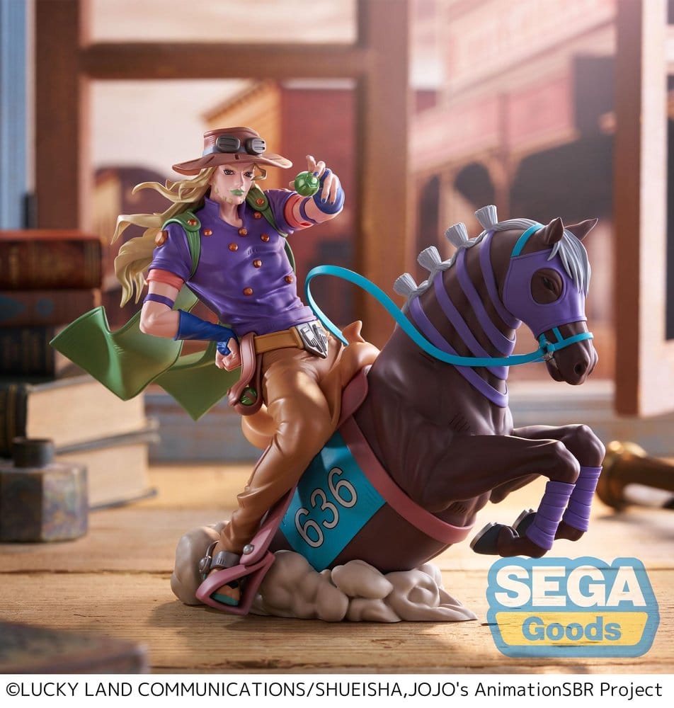 JoJo's Bizarre Adventure: Steel Ball Run XrossLinkMAX PVC Figure Gyro Zeppeli 18 cm 4573628563036