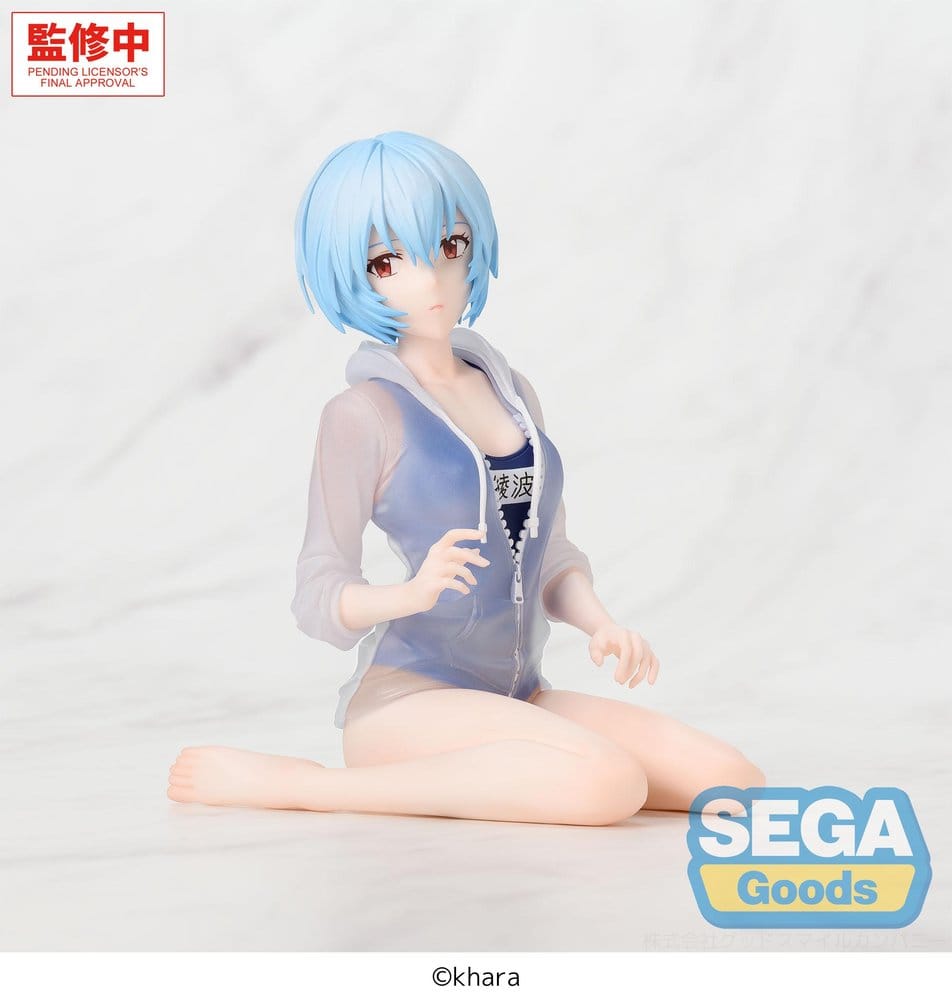 Rebuild of Evangelion Yumemirize PVC Figure Rei Ayanami School Swimsuit Ver. 13 cm 4573628566235
