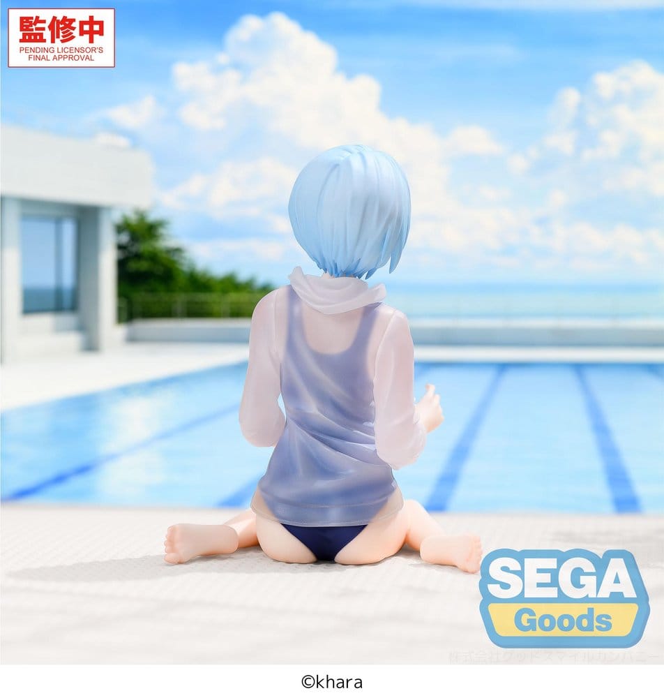 Rebuild of Evangelion Yumemirize PVC Figure Rei Ayanami School Swimsuit Ver. 13 cm 4573628566235