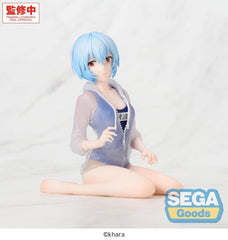 Rebuild of Evangelion Yumemirize PVC Figure Rei Ayanami School Swimsuit Ver. 13 cm 4573628566235