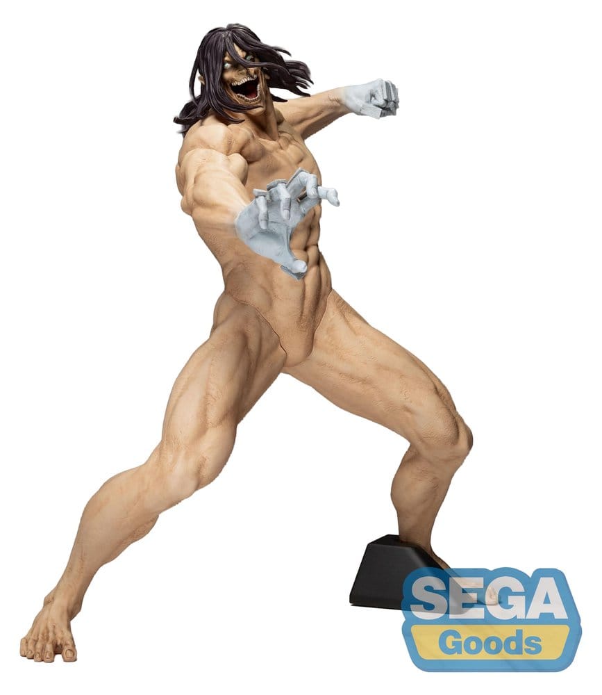 Attack on Titan GigantiX PVC Figure Eren Yeager Attack Titan Ver. 25 cm 4573628567485
