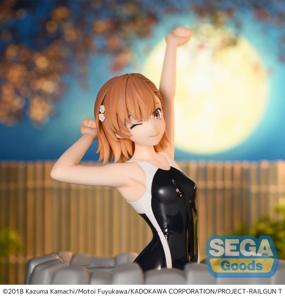 A Certain Scientific Railgun T Thermae Utopia PVC Statue Mikoto Misaka 14 cm     4573628567522