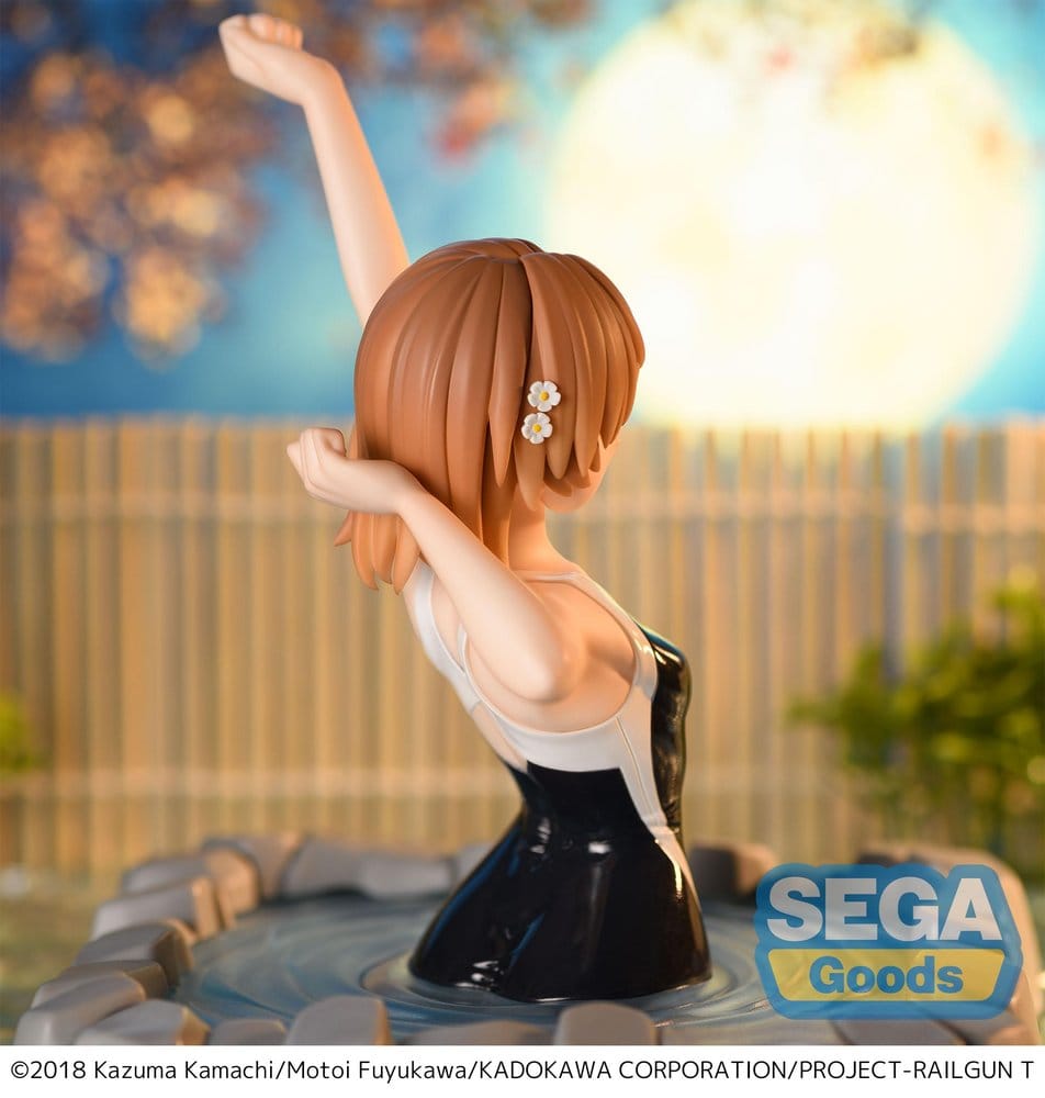 A Certain Scientific Railgun T Thermae Utopia PVC Statue Mikoto Misaka 14 cm     4573628567522