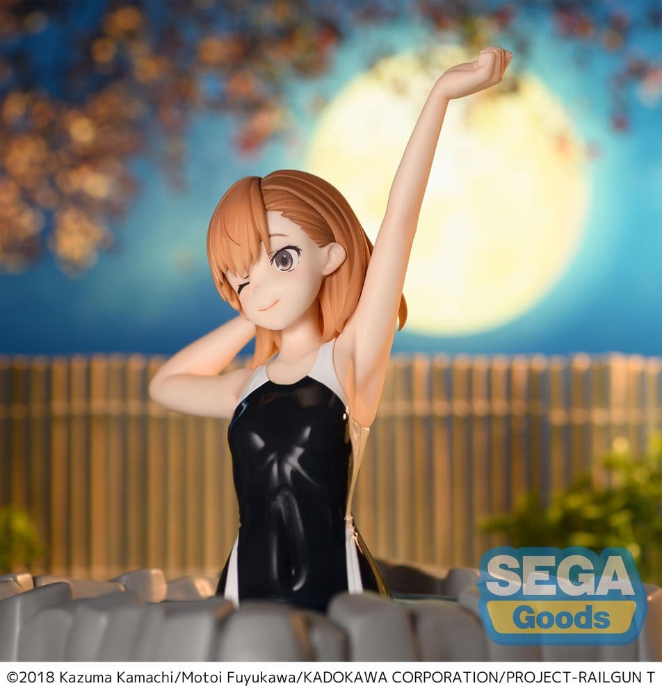 A Certain Scientific Railgun T Thermae Utopia PVC Statue Mikoto Misaka 14 cm     4573628567522