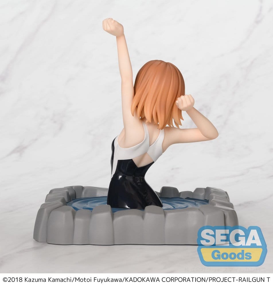 A Certain Scientific Railgun T Thermae Utopia PVC Statue Mikoto Misaka 14 cm     4573628567522