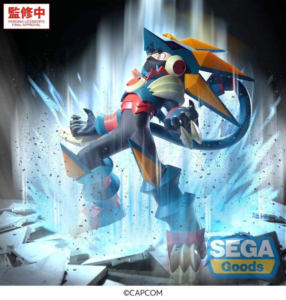 Mega Man Battle Network Luminasta PVC Figure Mega Man Gregar Beast 17 cm 4573628570157