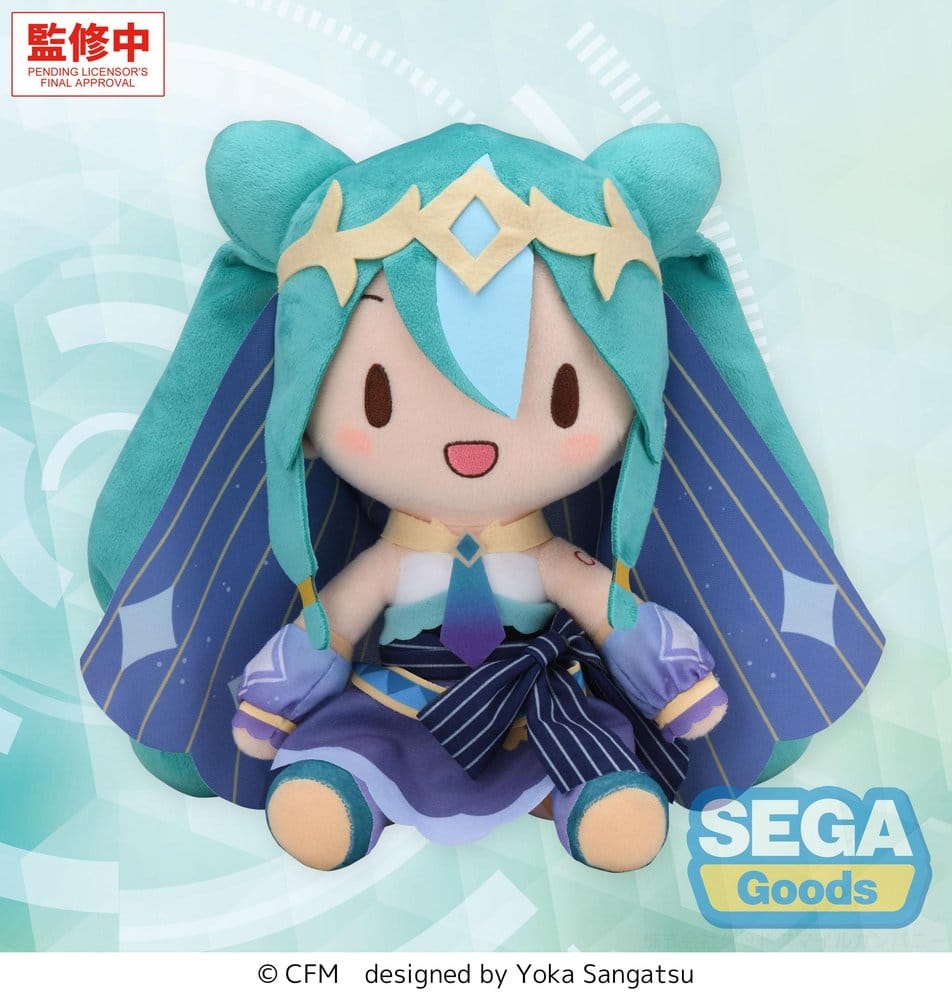 Character Vocal Series 01: Hatsune Miku fuwa petit M Plush Figure Hatsune Miku -Cosmic- 4573628570201