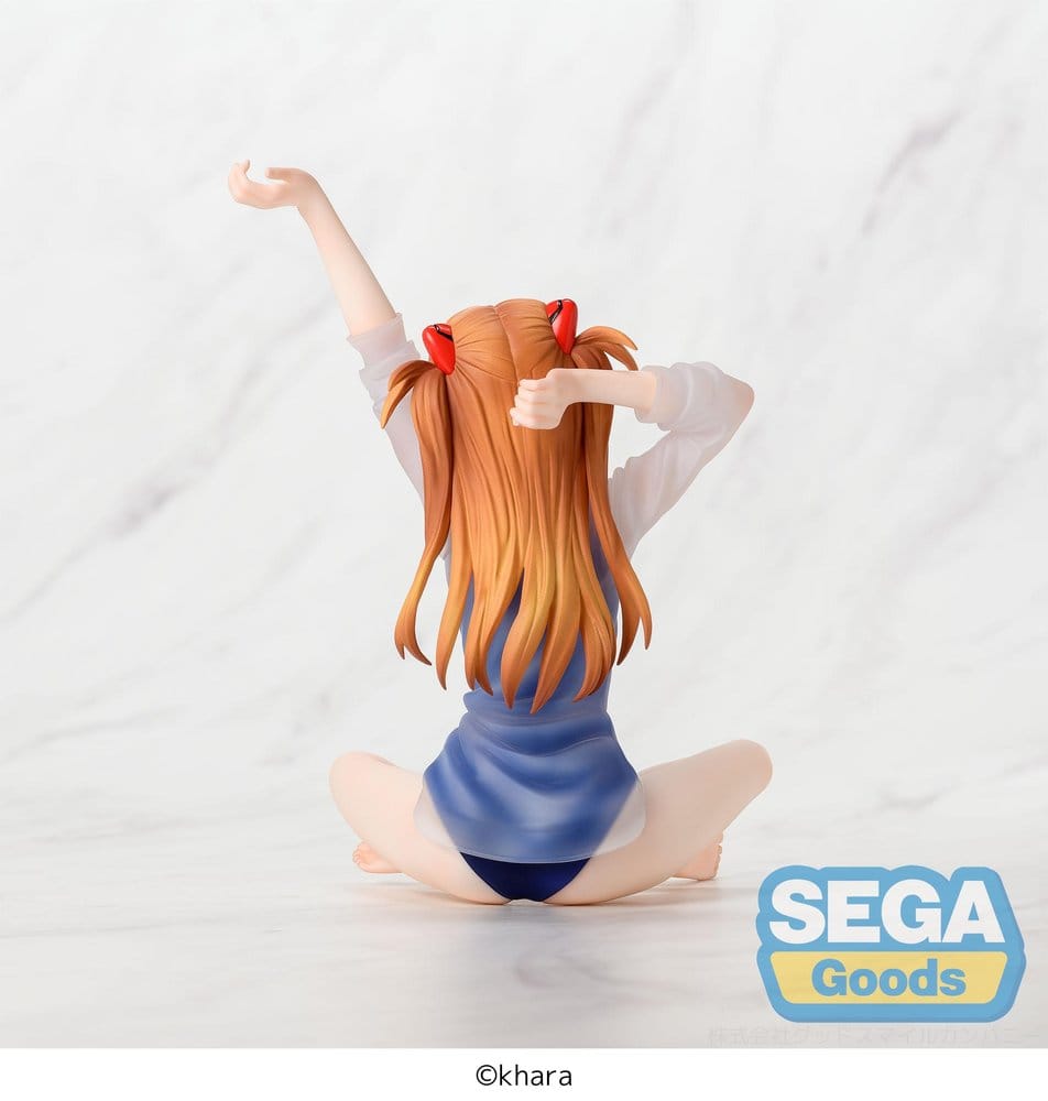 Rebuild of Evangelion Yumemirize PVC Figure Asuka Shikinami Langley School Swimsuit Ver. 16 cm 4573628571949