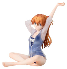 Rebuild of Evangelion Yumemirize PVC Figure Asuka Shikinami Langley School Swimsuit Ver. 16 cm 4573628571949